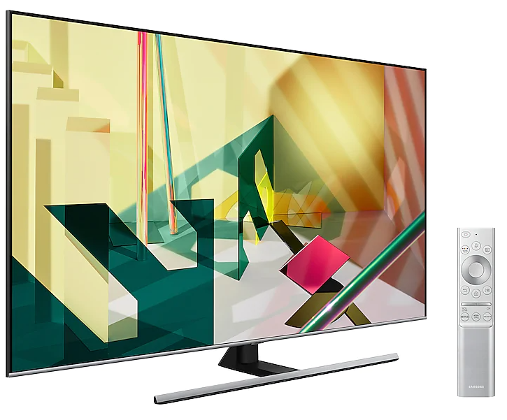 TV QLED 75" - Samsung QE75Q75TATXXC, UHD 4K, Quantum Processor 4K, Smart TV, Asistente de Google, TDT2, Negro