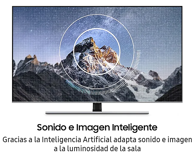 TV QLED 75" - Samsung QE75Q75TATXXC, UHD 4K, Quantum Processor 4K, Smart TV, Asistente de Google, TDT2, Negro