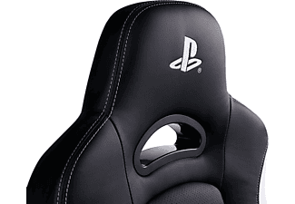 Silla gaming | Nacon PS4 CH-350ESS, Ajustable, ruedas, Licencia de Sony, Negro