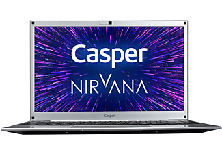 CASPER C350.5005-4D00T/i3 5005/4GB RAM/240GB SSD/W10/14'' HD Laptop Gümüş Gri
