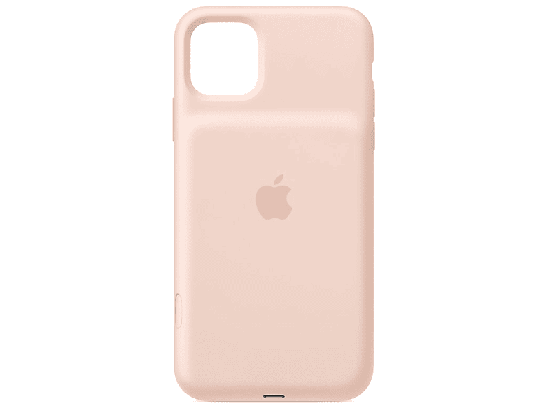 Funda batería - Apple Smart Battery Case para el iPhone 11 Pro Max, Exterior de silicona, Rosa arena