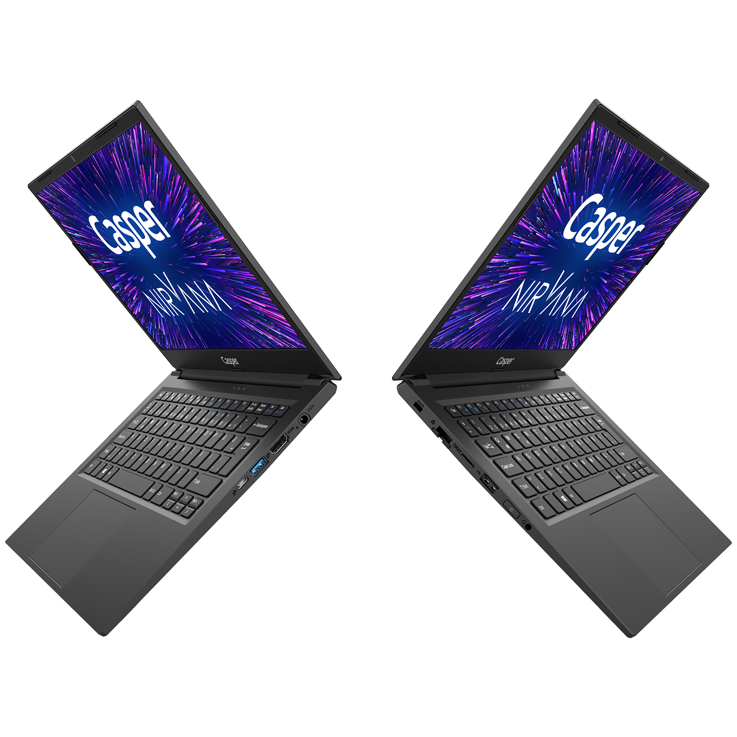 CASPER Nirvana X400.1021-4U00T-S-F/i5-1021U/4GB RAM/240GB M.2 SSD/W10/14"/ Full HD Laptop Siyah