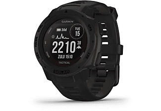 REACONDICIONADO Reloj deportivo - Garmin Instinct Solar Tactical, Negro, 45mm, 0.9", Carga solar, Bluetooth, ANT+