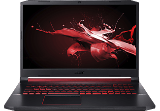 ACER Nitro 5 AN517-51-72S8 - Gaming Notebook, 17.3 ",  Core™ i7, 512 GB SSD, 16 GB RAM,   (4 GB, GDDR5), Nero/Rosso