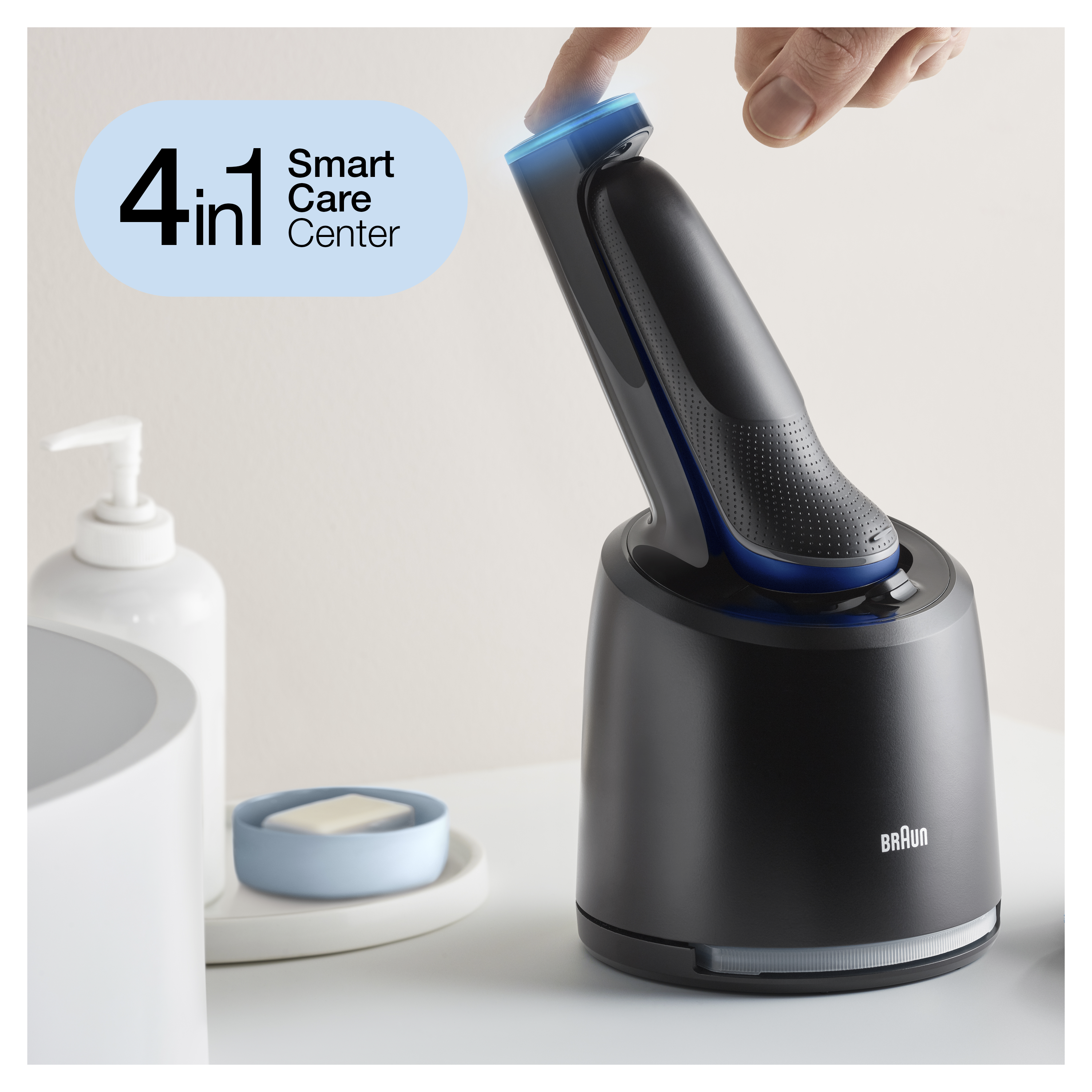 BRAUN Series 6 60-B7500cc SmartCare Center Blauw