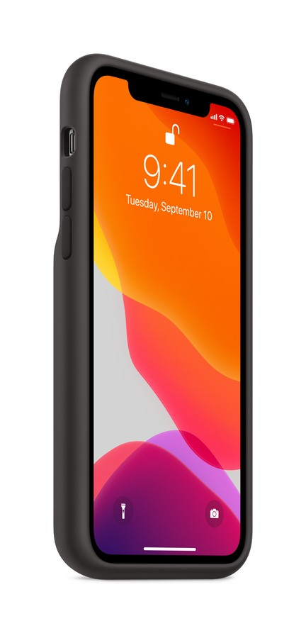 Apple Smart Battery Case, Funda batería para el iPhone 11 Pro, Exterior de silicona, Negro