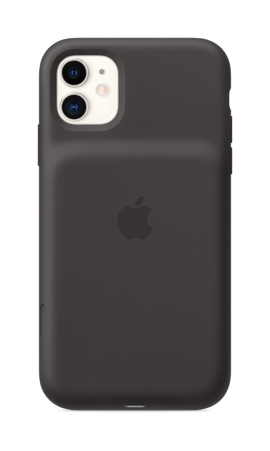 Apple Smart Battery Case, Funda batería para el iPhone 11, Exterior de silicona, Negro