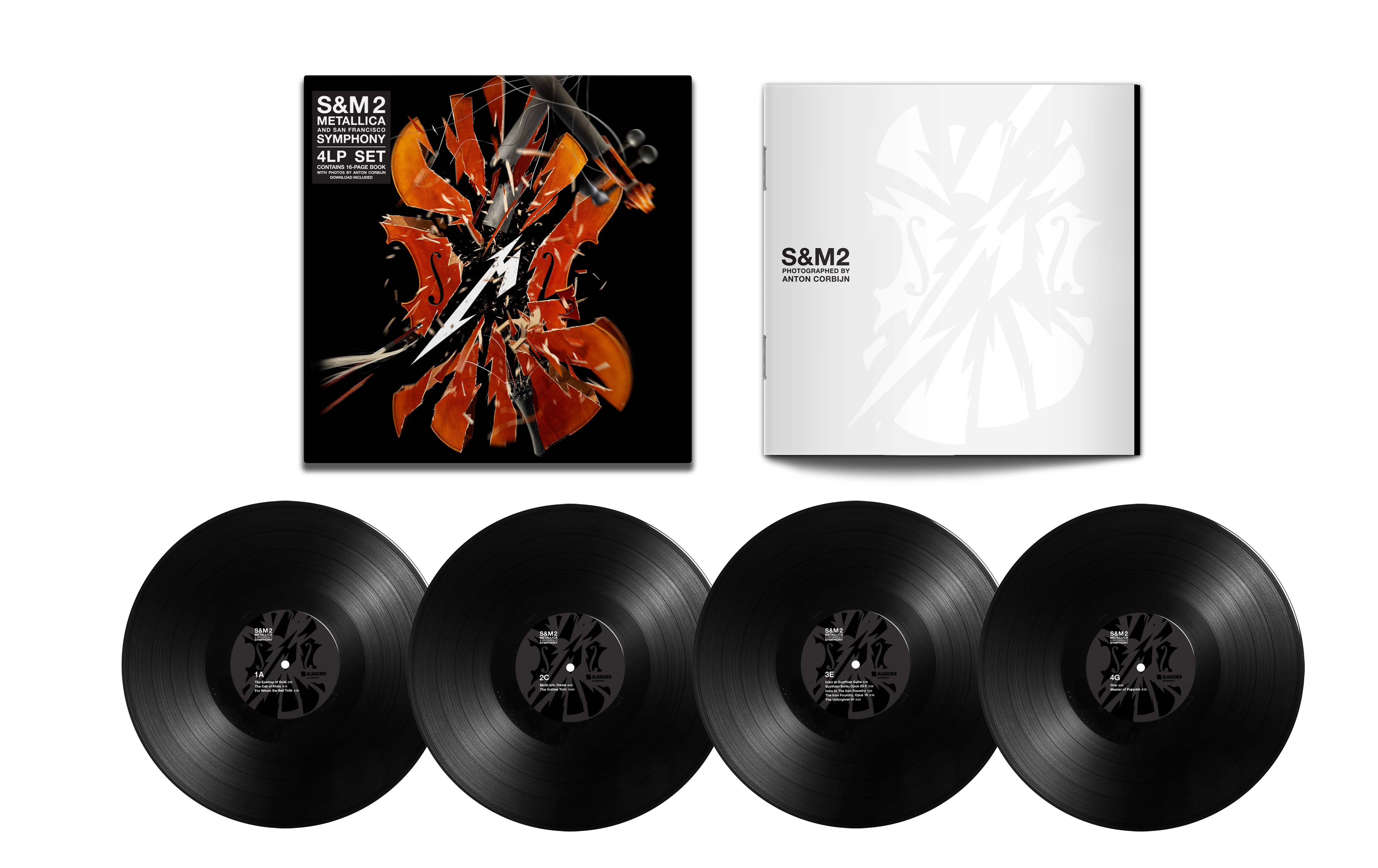 Metallica - S&M2 (Black 4LP)  - (Vinyl)