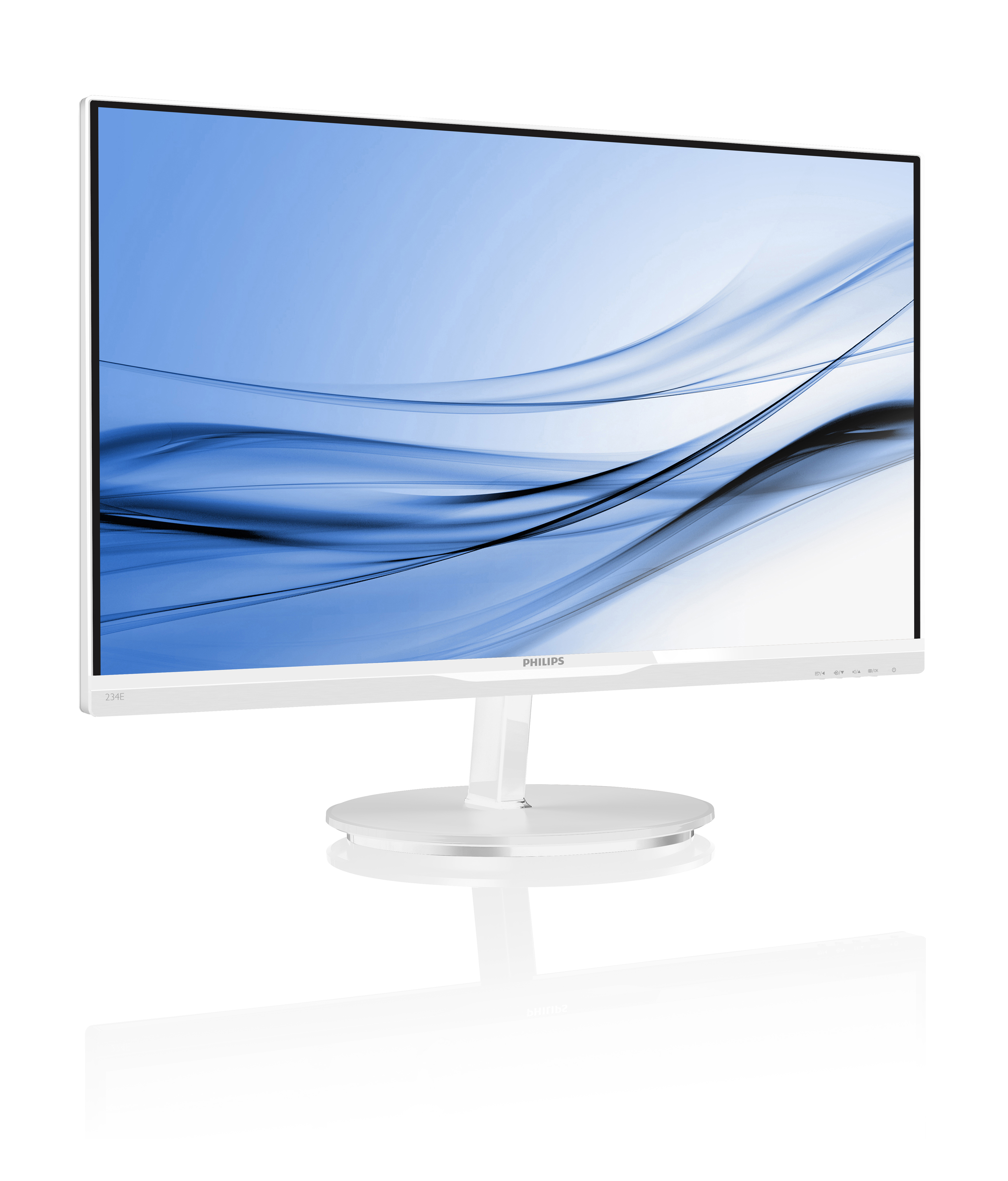 PHILIPS 234E5QHAW/00 23 inç 5 ms HDMI Full HD IPS Mönitör Beyaz