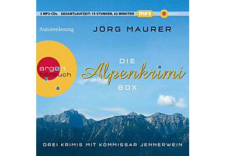 Jörg Maurer - Die Alpenkrimibox Ltd.(3 Krimis)  - (MP3-CD)