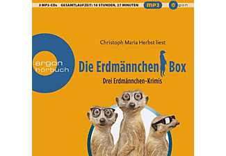 Christoph Maria Herbst - Erdmännchenbox Ltd.(3 Krimis)  - (MP3-CD)