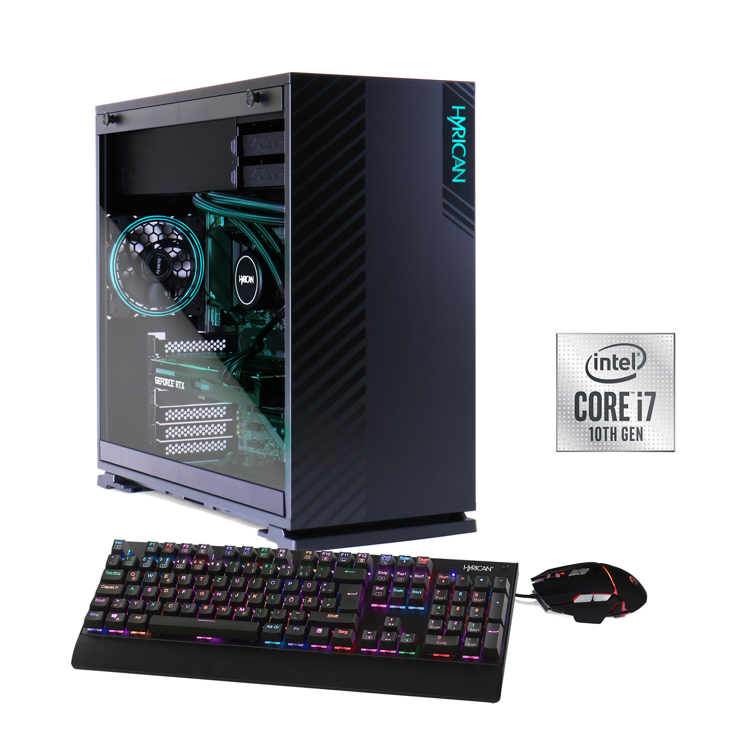 RAM Windows 2070 TB RTX , Prozessor SUPER , 8 Intel® PC GB , , GeForce GB i7 16 ALPHA 10, Gaming 500 mit GB 1 , 6536, HYRICAN HDD Core™ SSD