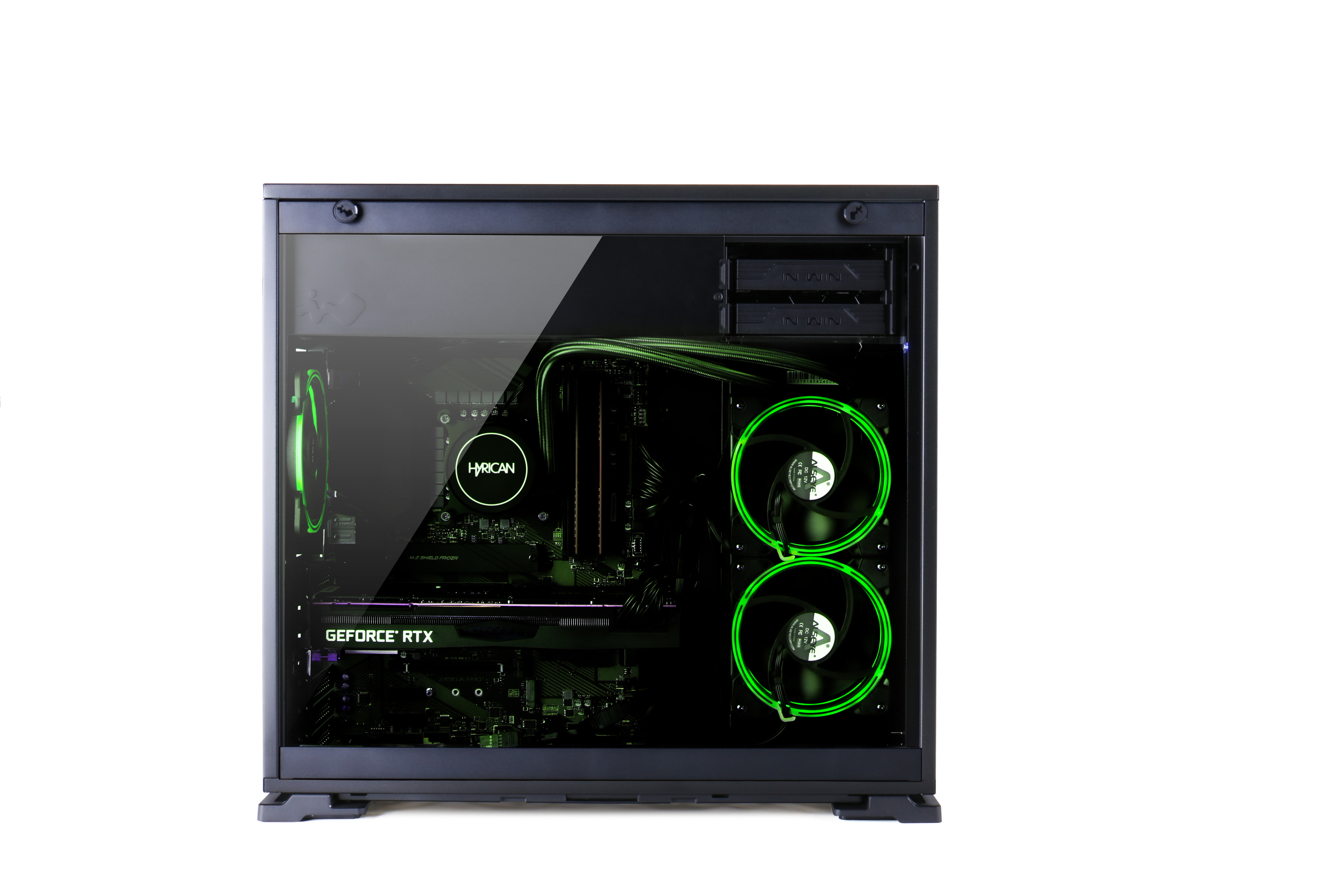 HYRICAN ALPHA 6536 - Intel® Core™ i7 i7-10700KF - 16 GB - 500 GB - NVIDIA GeForce RTX™ 2070 Super™ - Windows 10