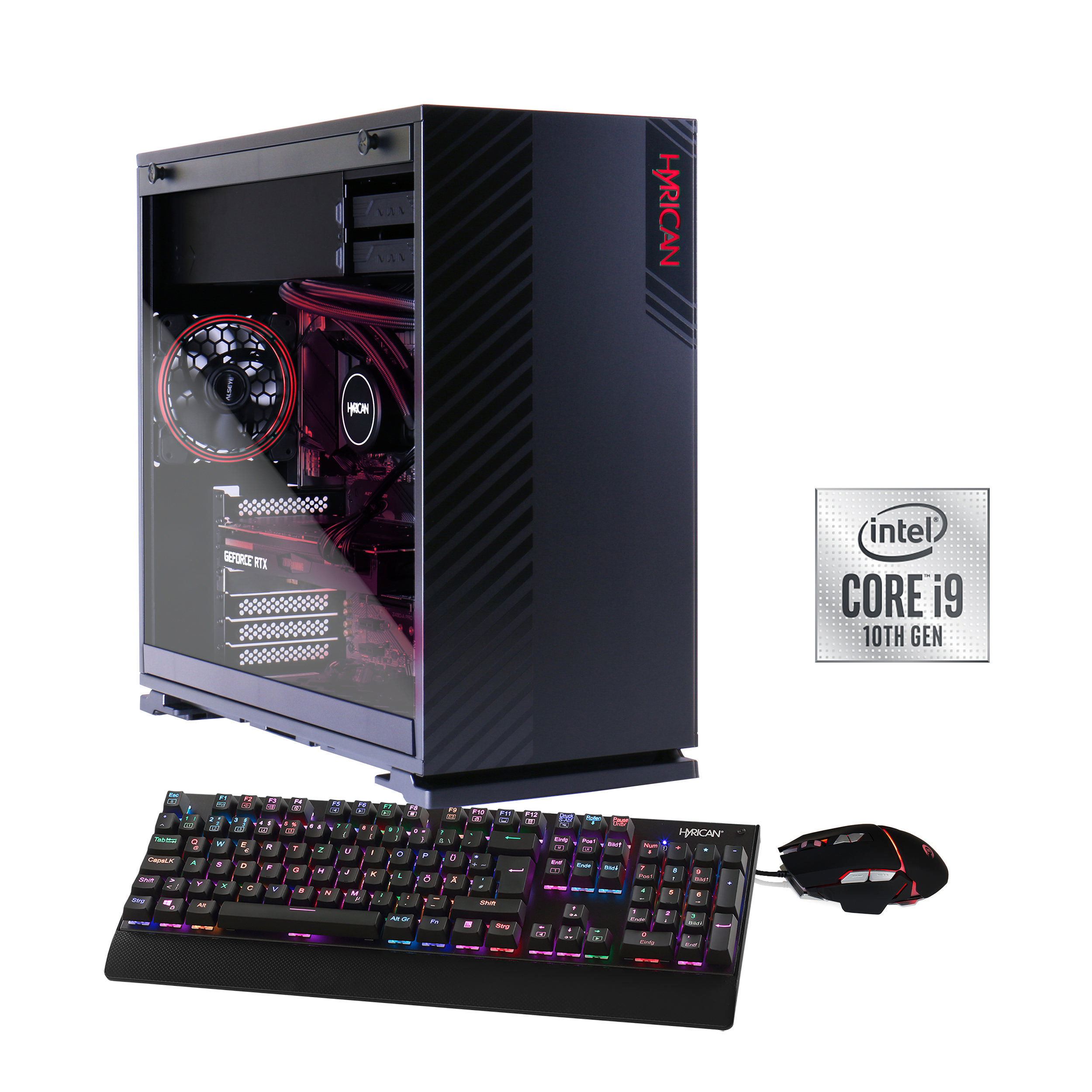 GB 2080 500 HYRICAN Core™ , SUPER PC HDD 8 Windows , 1 Gaming GeForce 6540, mit TB RTX Prozessor SSD i9 , , RAM 16 GB ALPHA 10, GB Intel® ,