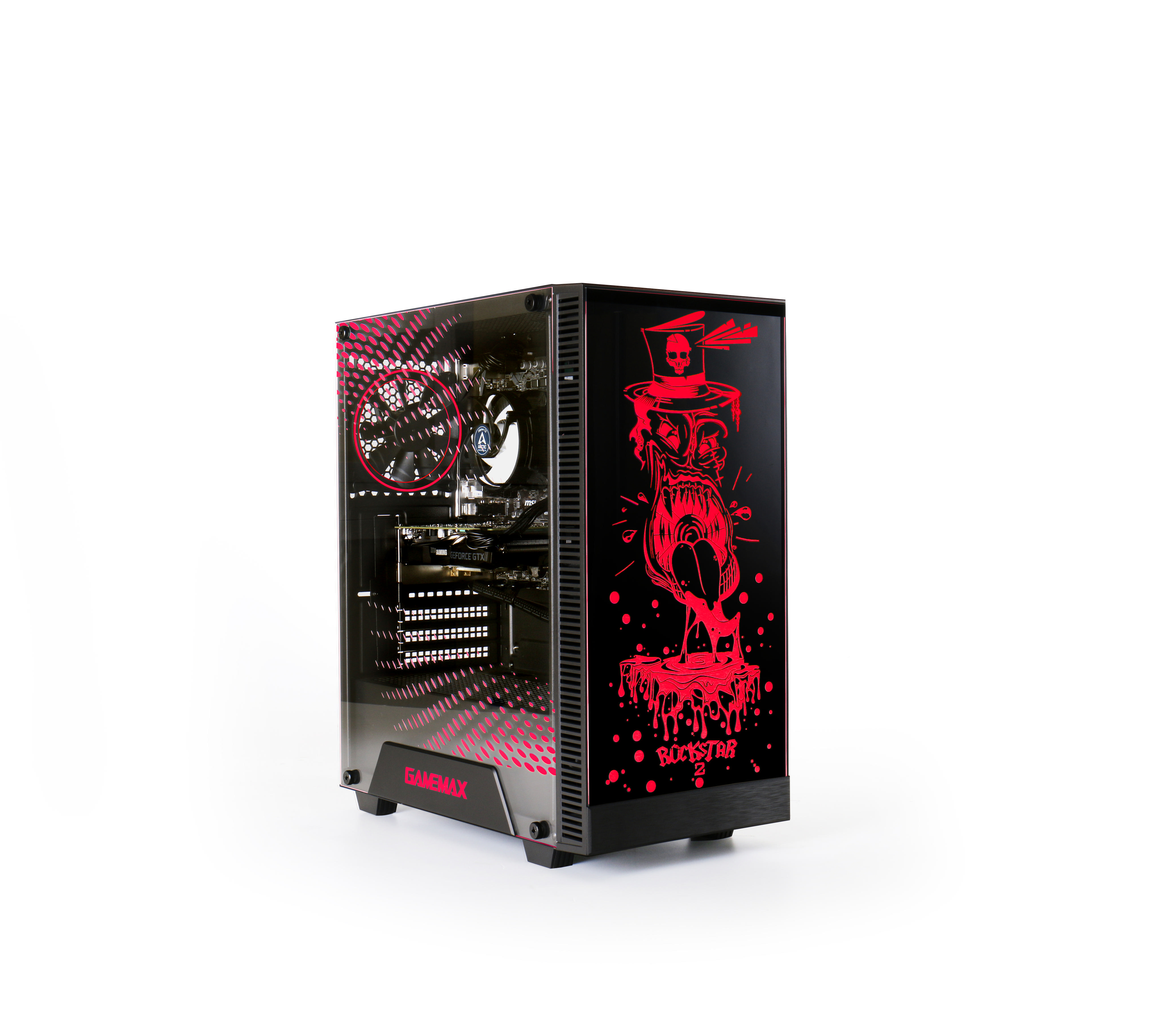 HYRICAN GAMEMAX ROCKSTAR 6550 - Intel® Core™ i5 i5-10400F - 16 GB - 480 GB - NVIDIA GeForce RTX™ 2060 Super™ - Windows 10