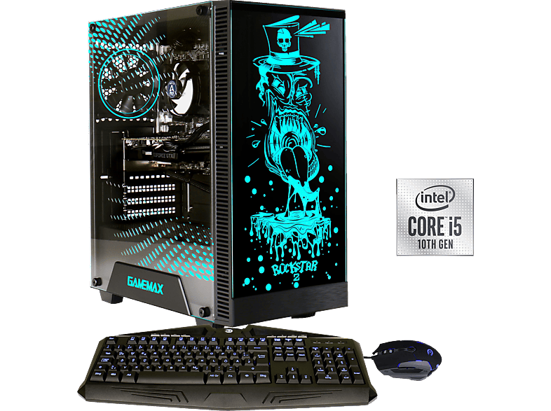 HYRICAN GAMEMAX ROCKSTAR 6550, Windows 10, Gaming-PC mit Intel® Core™ i5 Prozessor , 16 GB RAM , 480 GB  SSD , 1 TB  HDD , GeForce RTX 2060 SUPER , 8 GB 