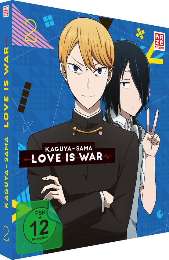 Anime-DVD-Cover mit zwei Charakteren. Blondhaariger Mann und schwarzhaarige Person.