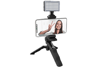 DIGIPOWER EU-DPS-VLG1 - Kit d'éclairage vlogging (Noir)