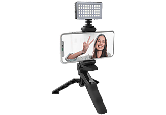 DIGIPOWER EU-DPS-VLG1 - Kit luce vlogging (Nero)