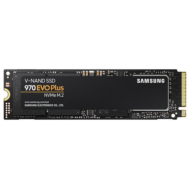 Disco duro SSD 500 GB - Samsung MZ-V7S500BW 970 EVO Plus, Interno, M.2, NVMe, 2.5 ", Interfaz SATA 6 GB/s