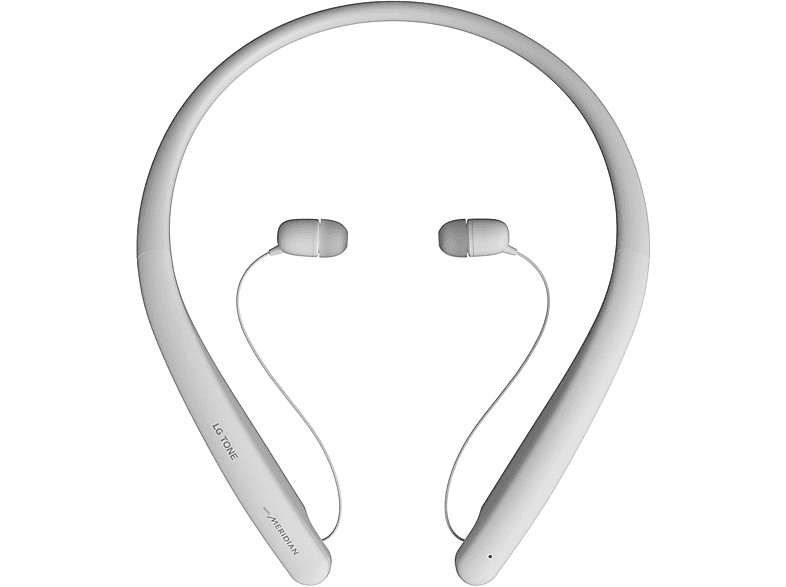 Auriculares Bluetooth Lg hbssl5w ear blanco tone hbssl5 de style sonido meridian cancelación ruido gris 5.0 carga doble y el televisor autonomía 8