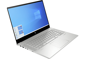 HP ENVY 15-ep0385ng, Notebook mit 15,6 Zoll Display Touchscreen, Intel® Core™ i9 Prozessor, 32 GB RAM, 1 TB SSD, GeForce RTX 2060 Max-Q, Silber