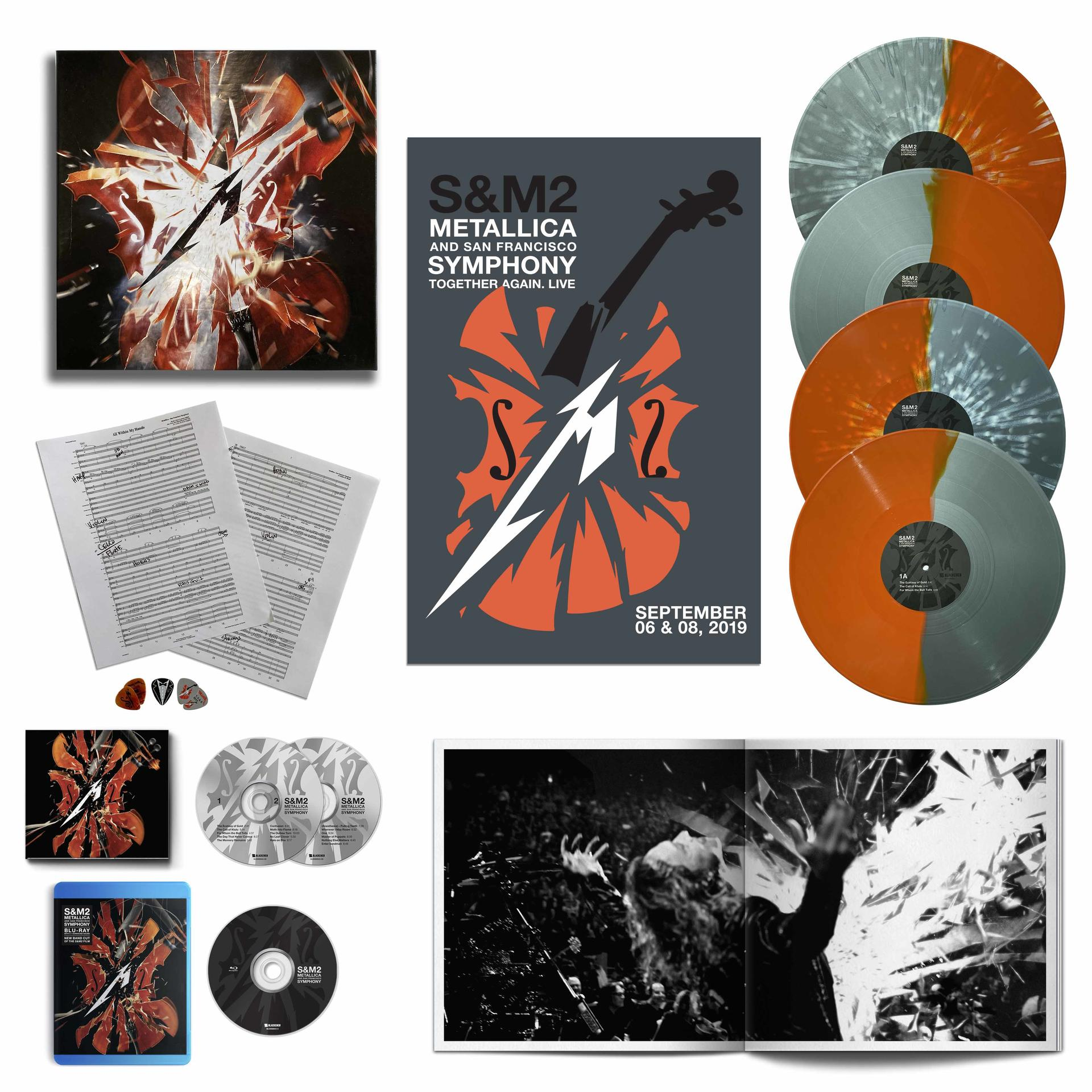 Metallica - S&M2 (Limited Deluxe Box Set: 4LP, 2CD, 1 Blu-Ray)  - (Vinyl)