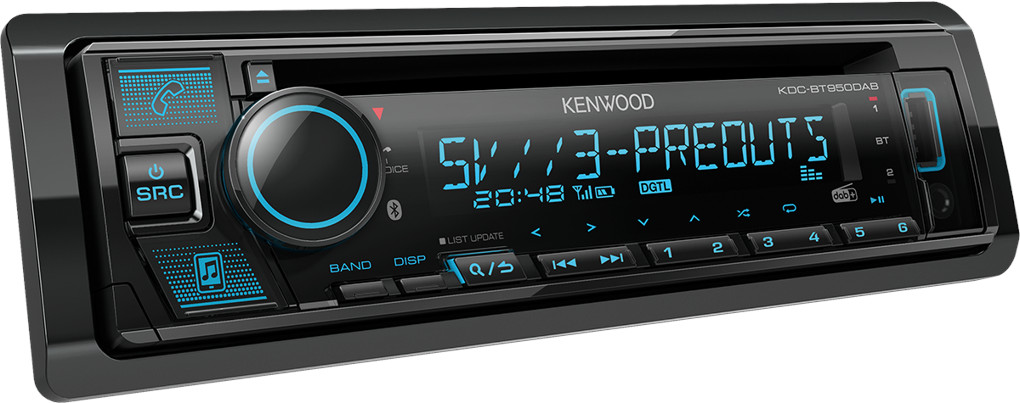 KENWOOD Autoradio Bluetooth CD USB DAB+ (KDC-BT950DAB)