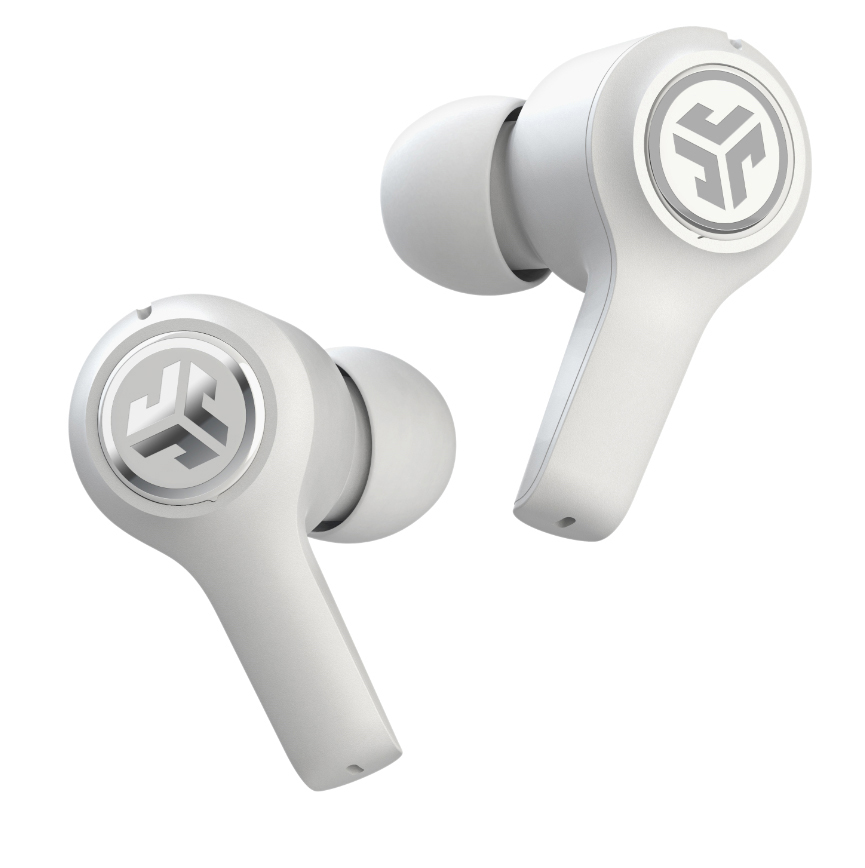 JLAB JBuds Air Executive, In-ear Kopfhörer Bluetooth Weiß