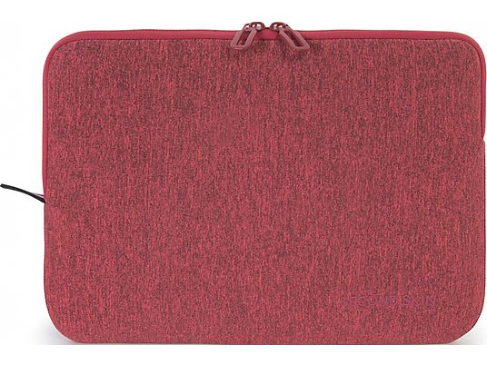 TUCANO Uni12 Mélange 2nd Skin Sleeve - Notebookhülle, Universal, 12 "/30.48 cm, Rot