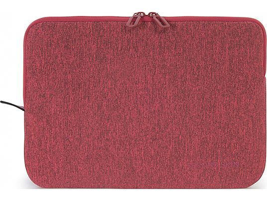 TUCANO Uni12 Mélange 2nd Skin Sleeve - Sacoche pour ordinateur portable, Universel, 12 "/30.48 cm, Rouge