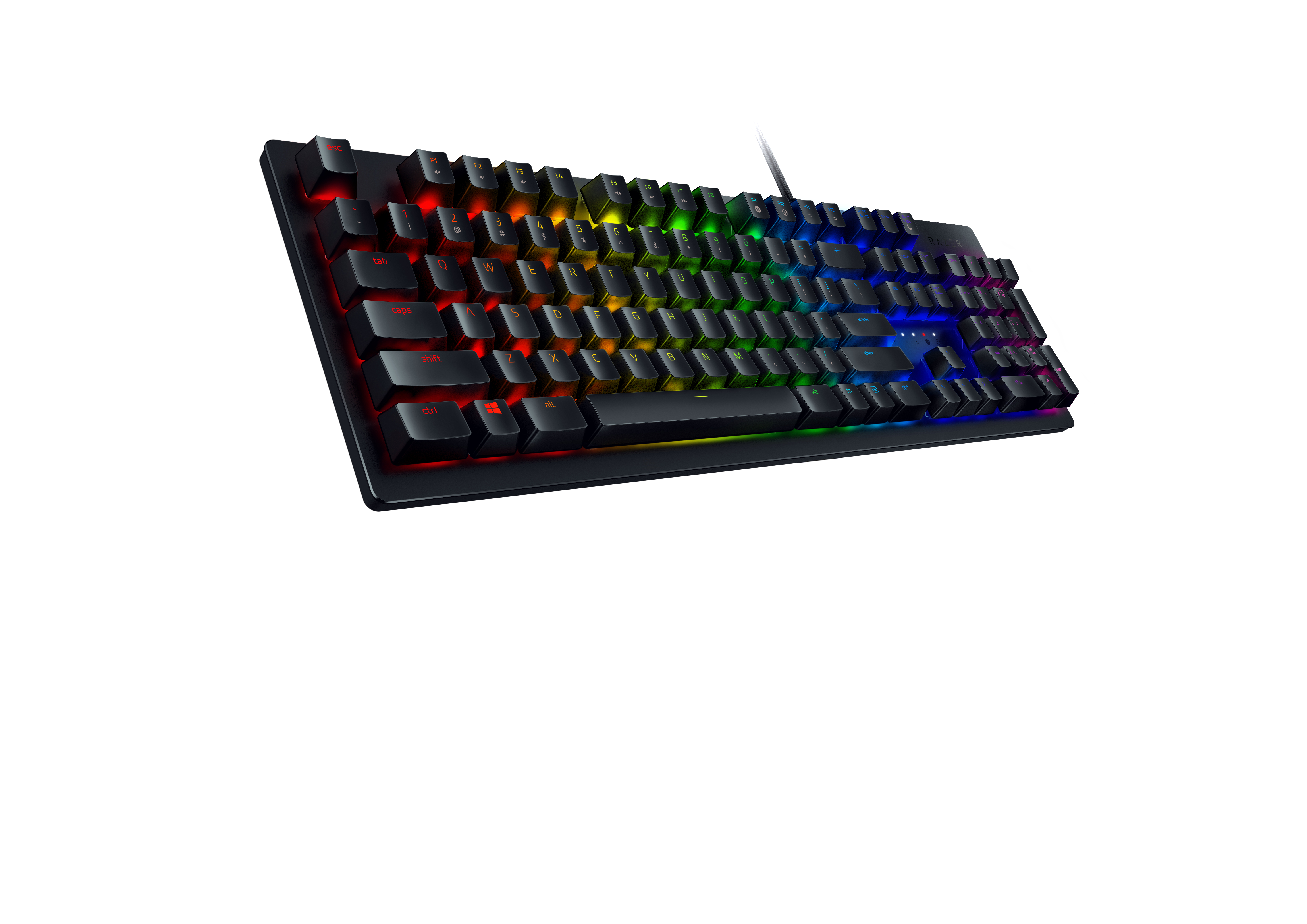 RAZER Huntsman, Gaming Tastatur, Opto-Mechanical, Schwarz