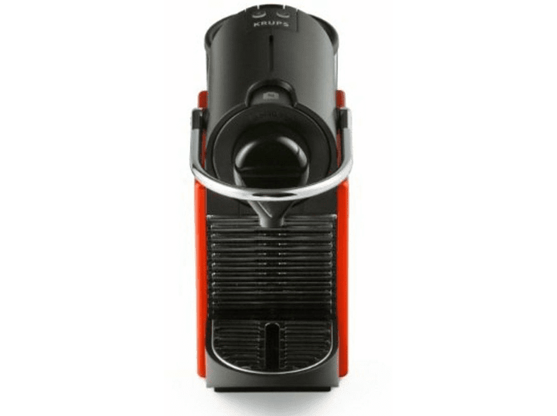 Cafetera de cápsulas - Nespresso Krups XN3006 PIXIE Presión de 19 bares, Automática, Roja