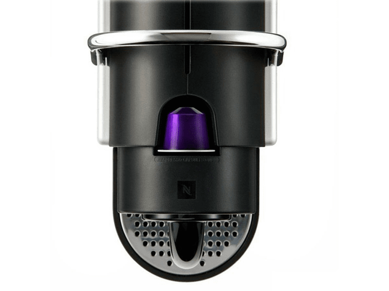 Cafetera de cápsulas - Nespresso® Krups XN3005 PIXIE TITAN, Presión de 19 bares, Automática