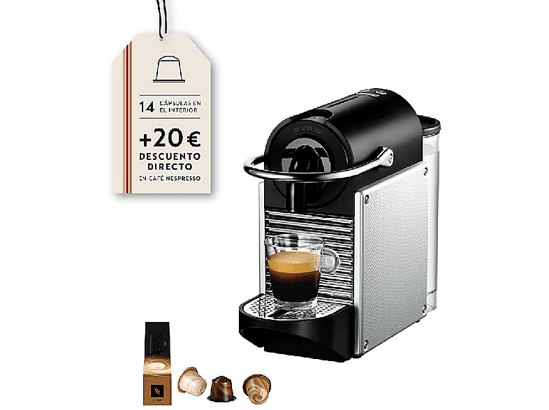 Cafetera de cápsulas | Krups Nespresso® Pixie XN304T