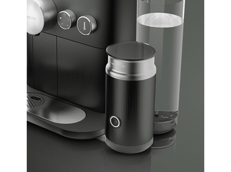 Cafetera de cápsulas - Nespresso® Krups XN 6018 EXPERT + Aeroccino, 19 bares, Bluetooth, 1260W, Negro