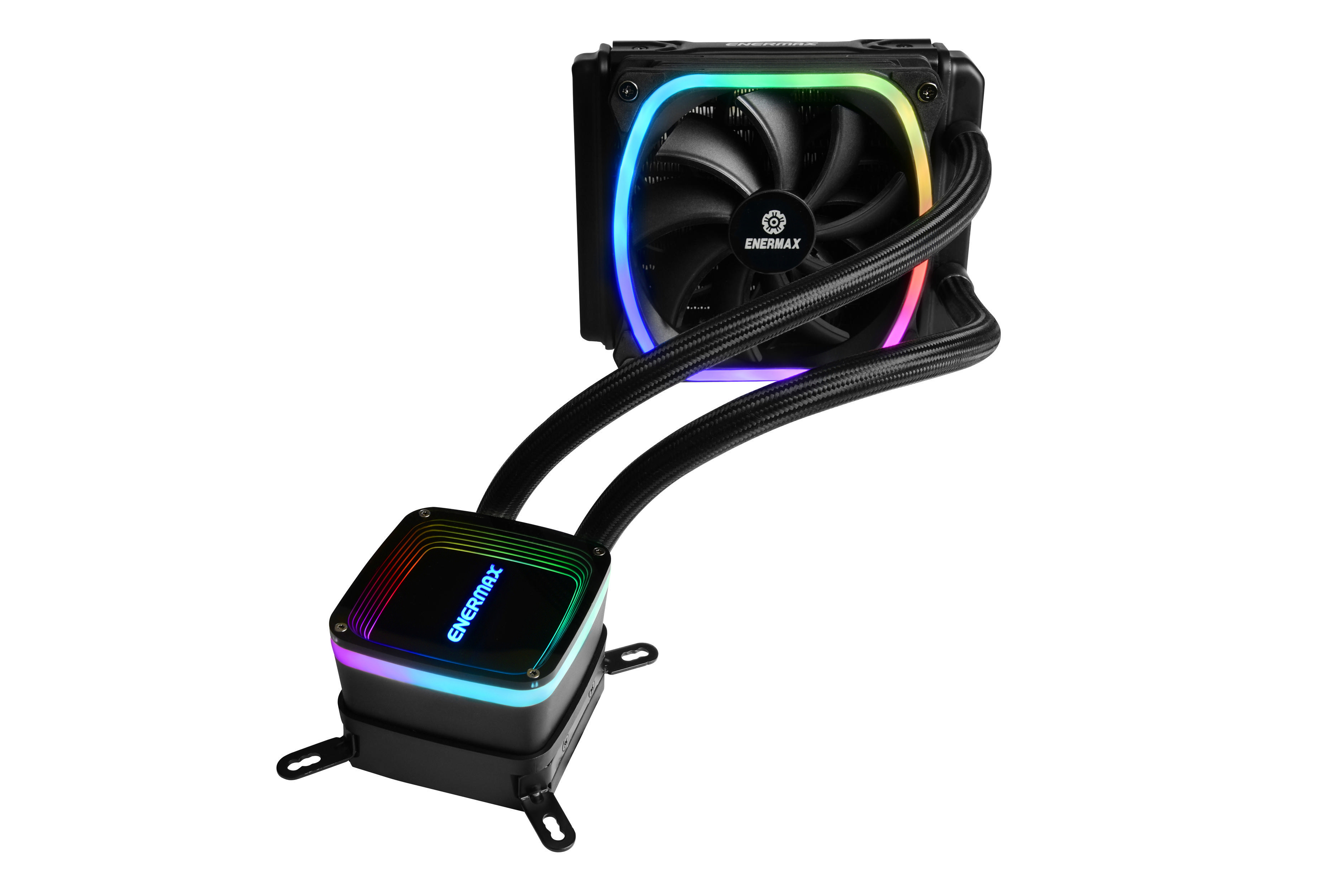 ENERMAX Aquafusion 120 RGB CPU Wasserkühlung, Schwarz