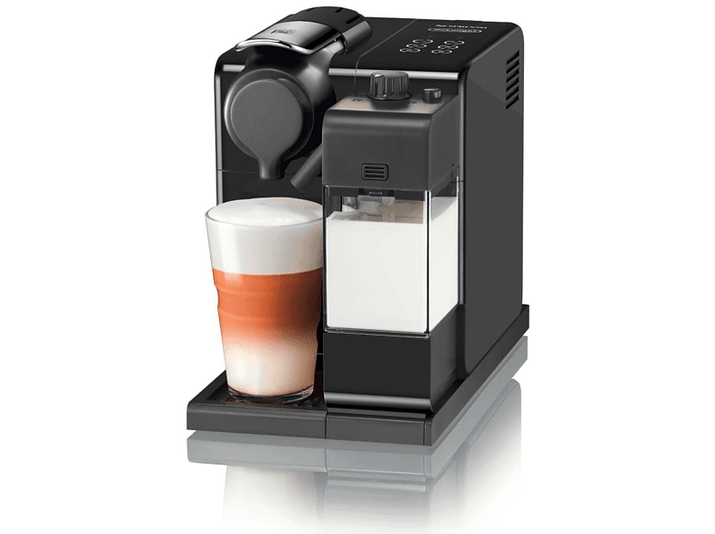 Cafetera de cápsulas - Nespresso® De Longhi EN560.B Lattissima Touch, 19 bares, Depósito 0.9 L, Negro