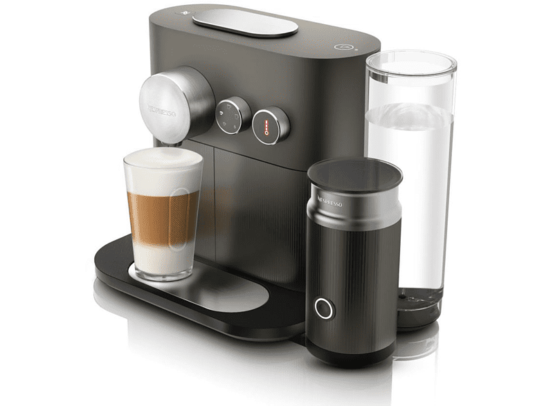 Cafetera de cápsulas - Nespresso De Longhi EN355.GAE EXPERT, Aeroccino, Bluetooth, 3 temperaturas