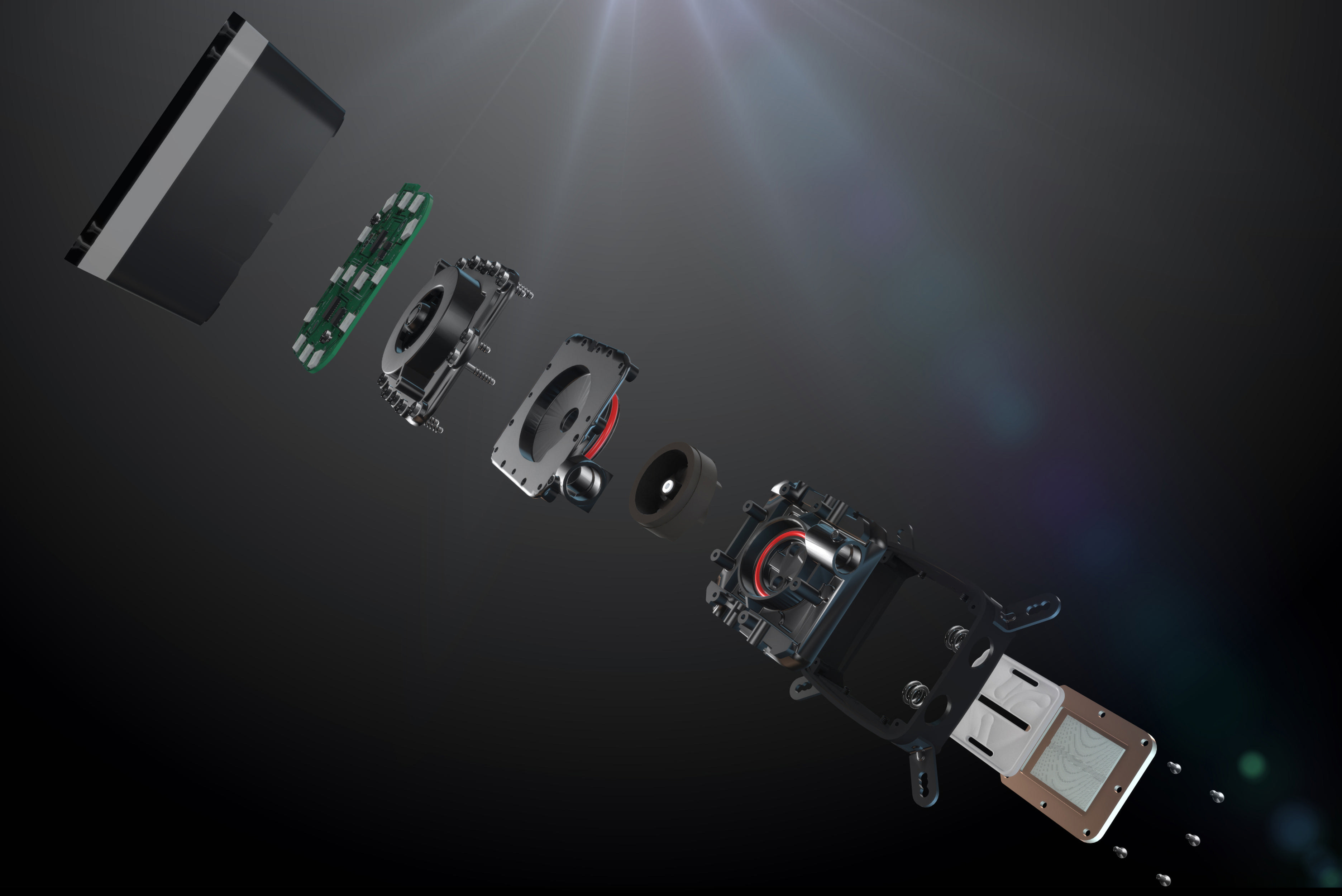 ENERMAX Aquafusion 120 RGB CPU Wasserkühlung, Schwarz