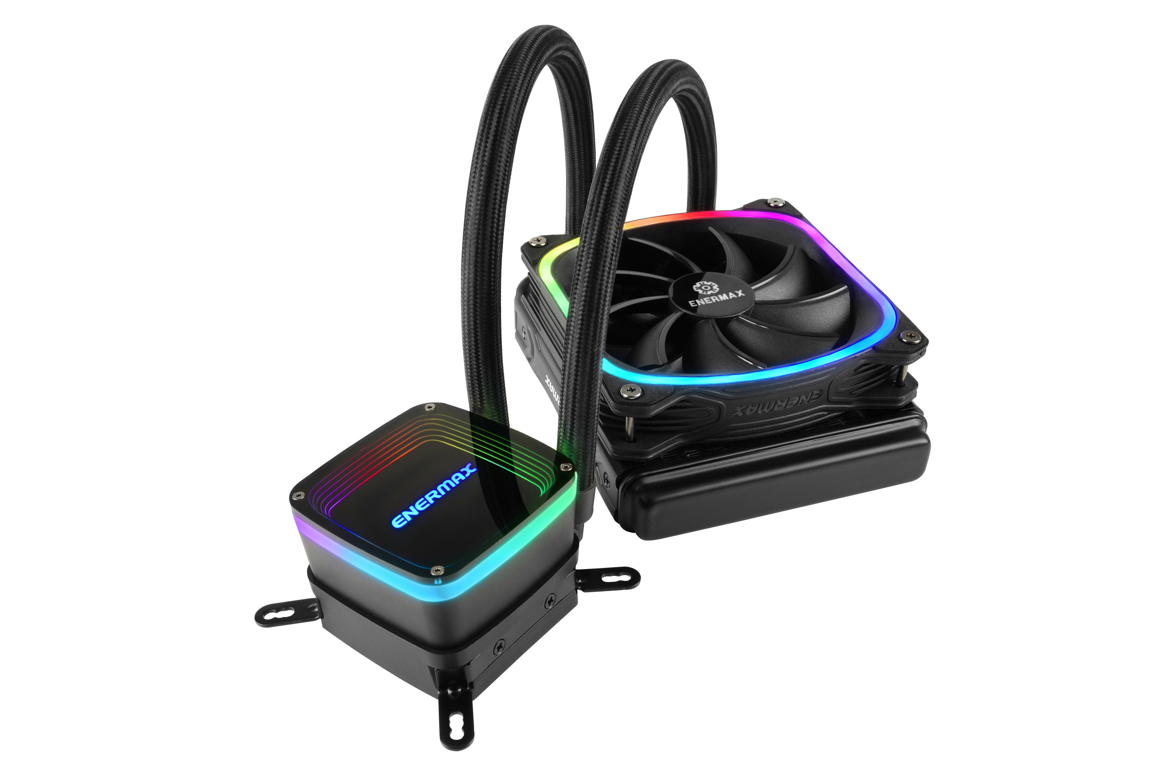 ENERMAX Aquafusion 120 RGB CPU Wasserkühlung, Schwarz