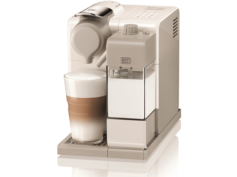 Cafetera de cápsulas - Nespresso De Longhi EN560.W Lattissima Touch, 19 bares, Depósito 0.9 L