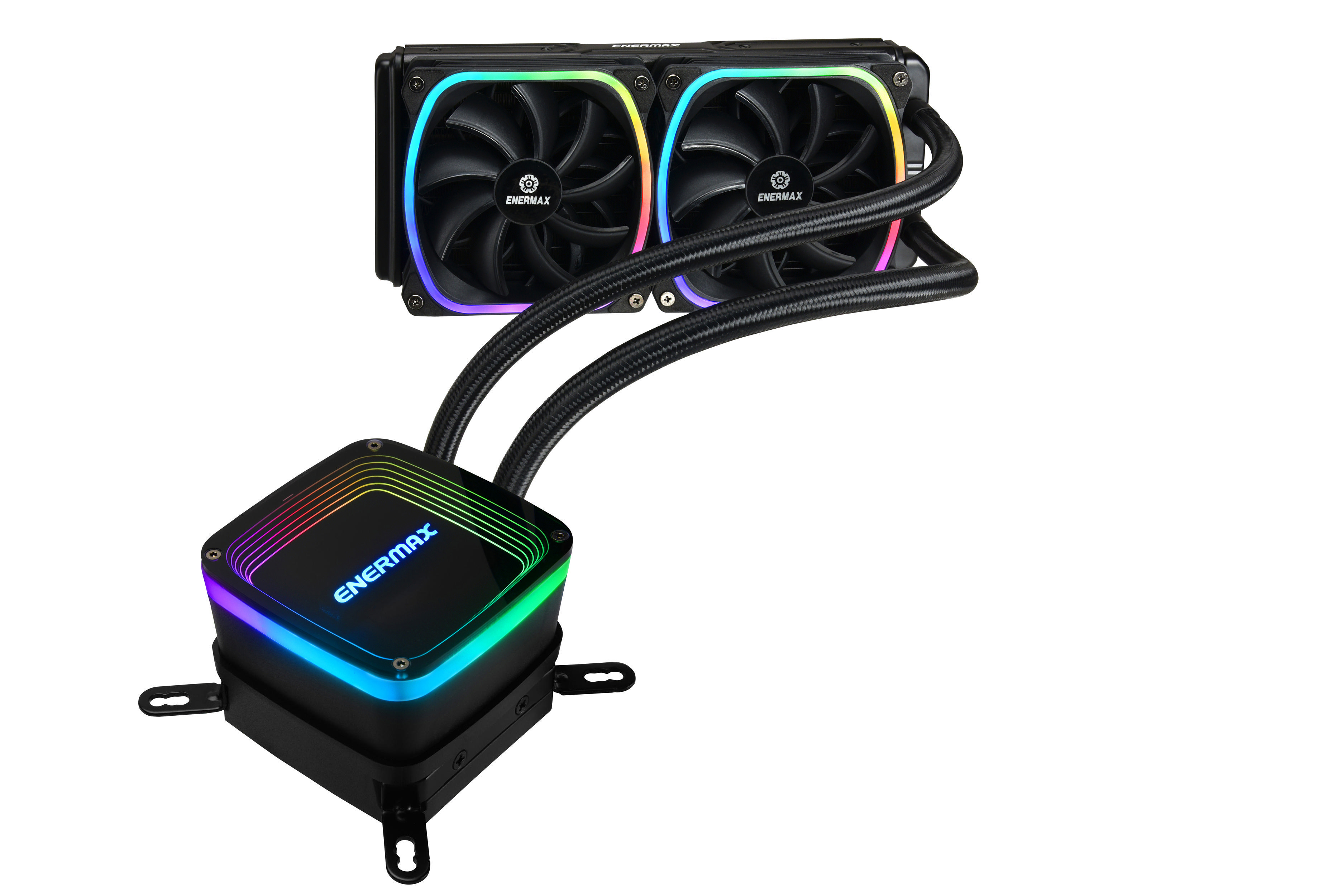 ENERMAX Aquafusion 240 RGB CPU Wasserkühlung, Schwarz