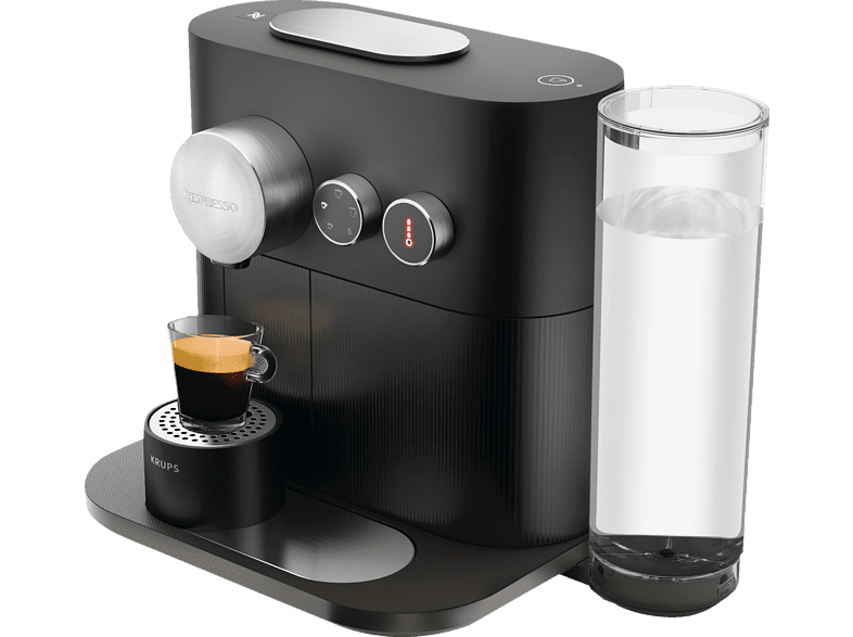 Cafetera de cápsulas - Nespresso® Krups XN 6008 EXPERT, 19 bares, Bluetooth, 1260W, Negro