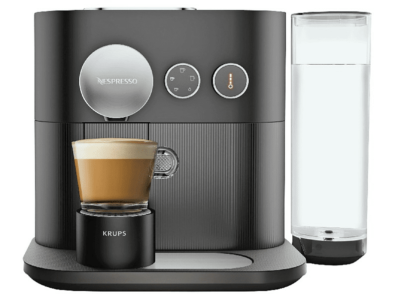 Cafetera de cápsulas - Nespresso® Krups XN 6008 EXPERT, 19 bares, Bluetooth, 1260W, Negro