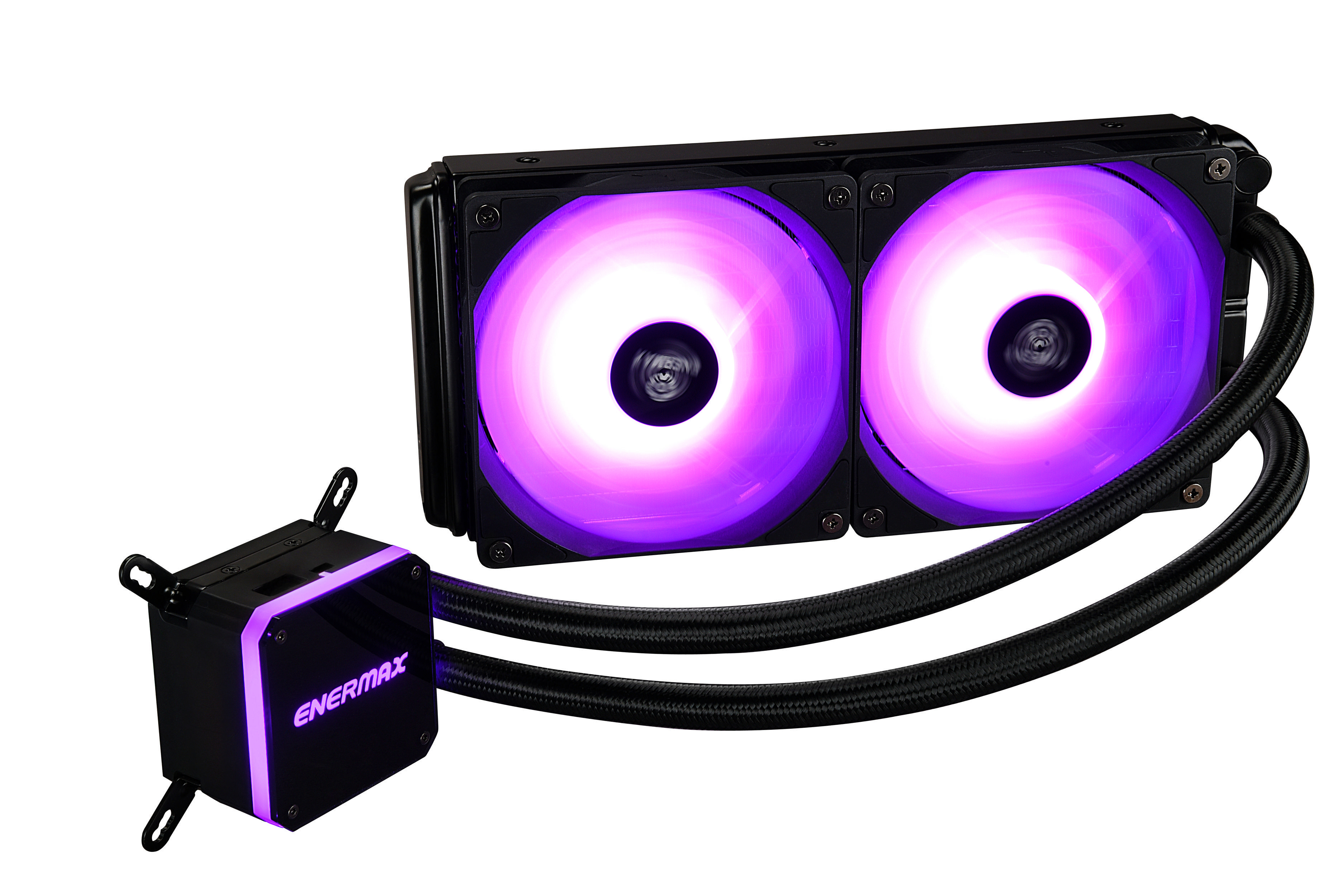 ENERMAX Liqmax III RGB 240 Schwarz RGB CPU Wasserkühlung, Schwarz
