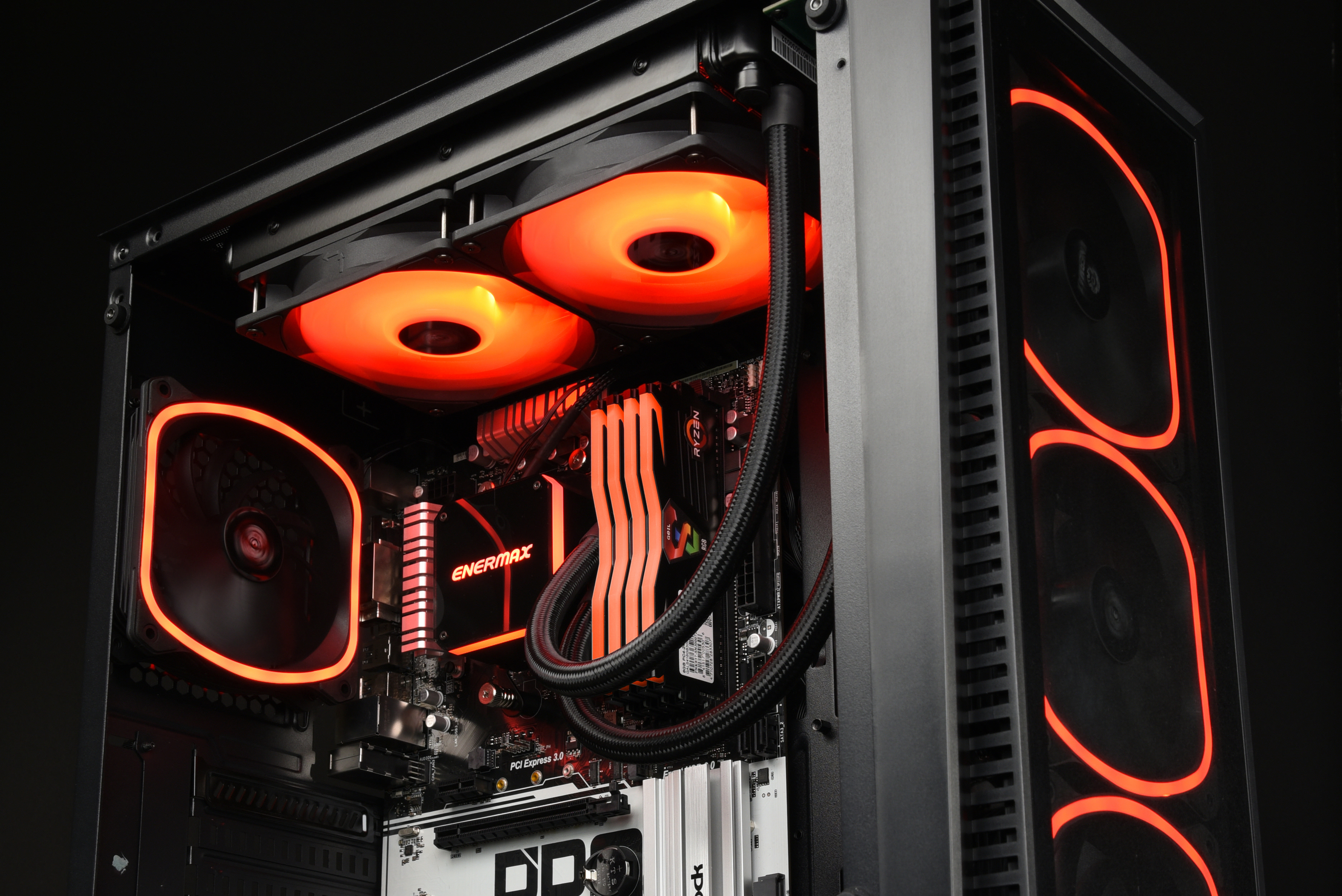 ENERMAX Liqmax III RGB 240 Schwarz RGB CPU Wasserkühlung, Schwarz