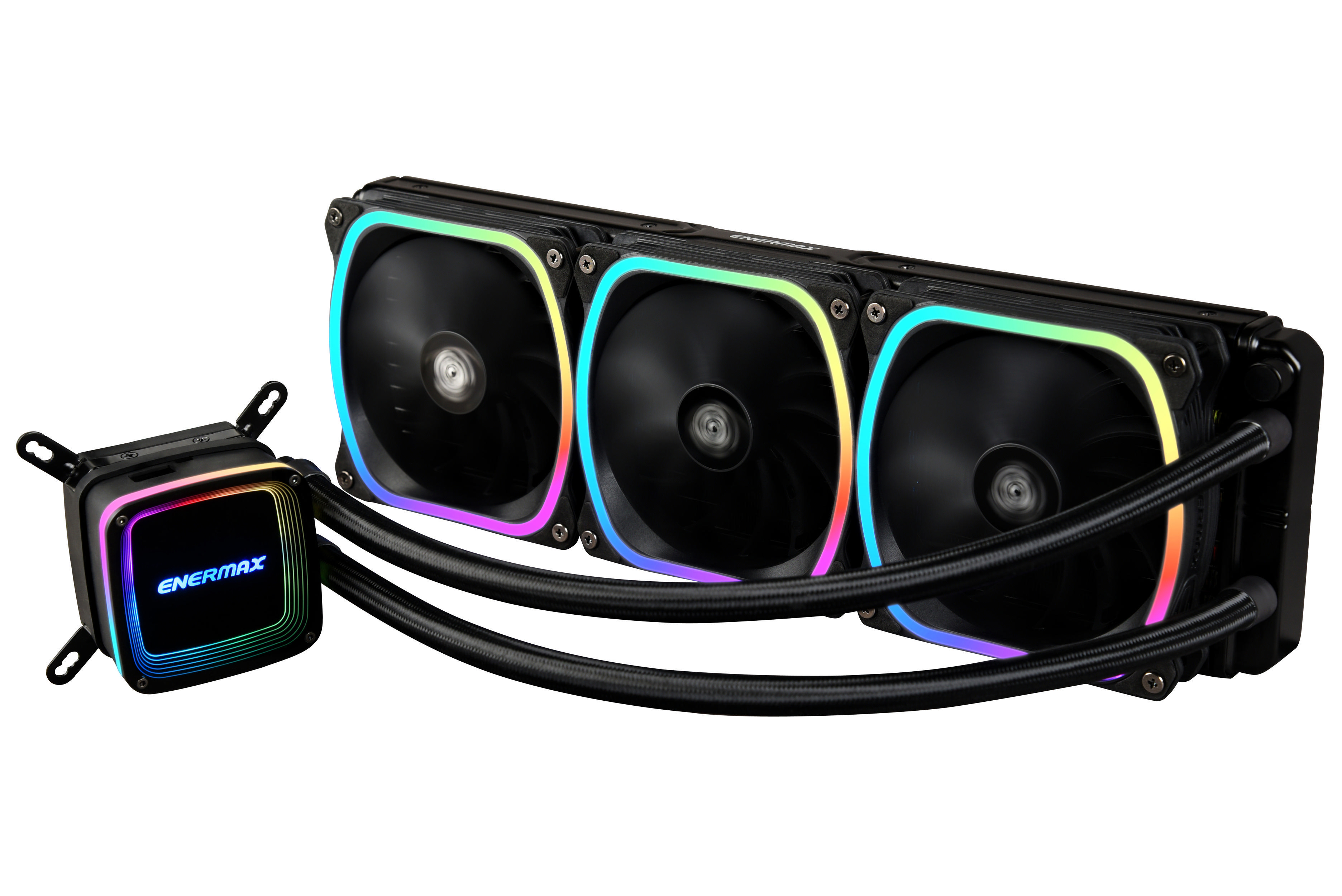 ENERMAX Aquafusion 360 RGB CPU Wasserkühlung, Schwarz