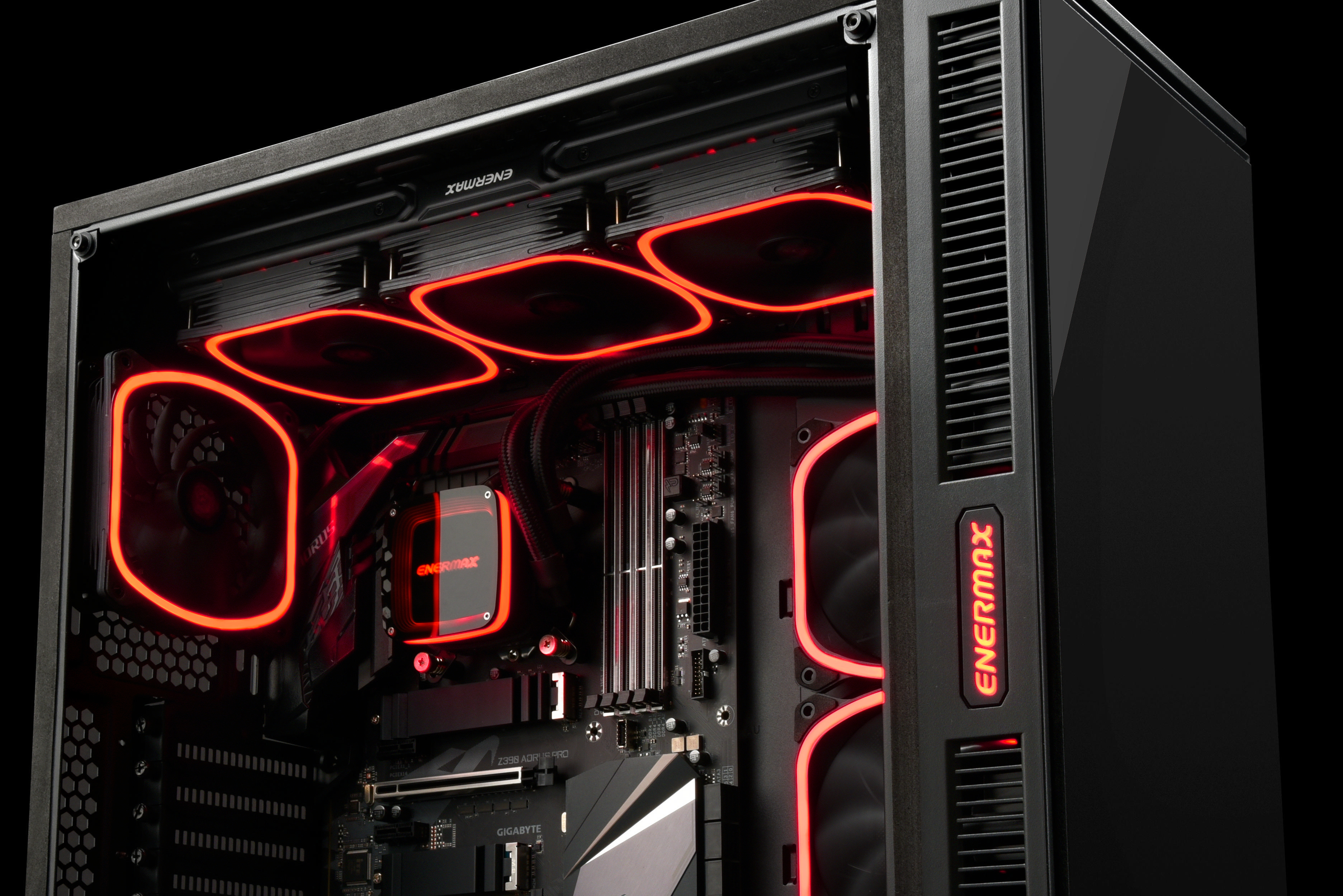ENERMAX Aquafusion 360 RGB CPU Wasserkühlung, Schwarz