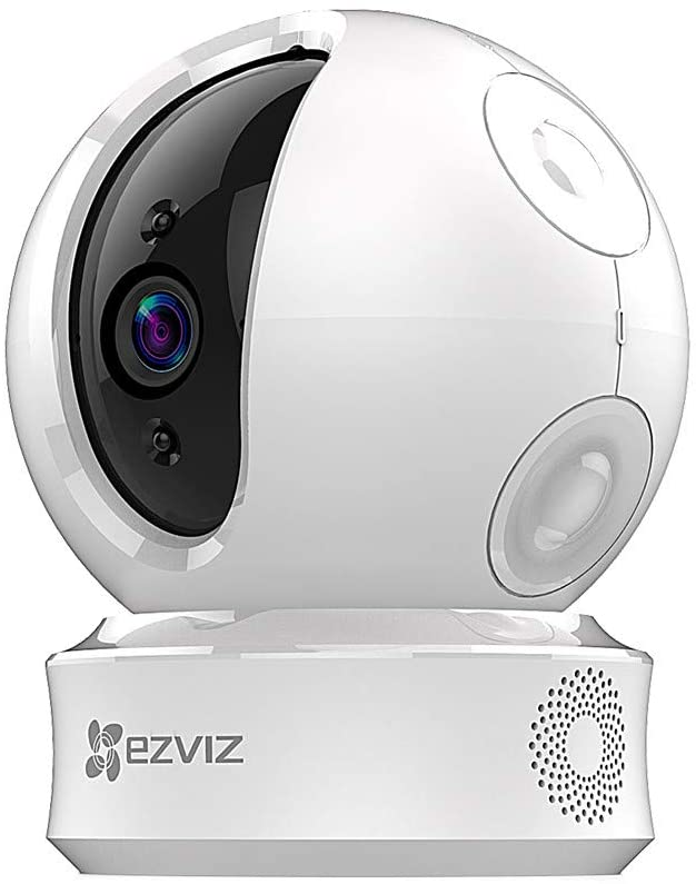 Cámara de vigilancia IP - EZVIZ EZ360, C6C 720, Micrófono, 720p, Audio bidireccional, Visión nocturna, Blanco